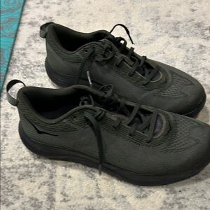 Hoka  Hupana Olive Green Sneakers size 10